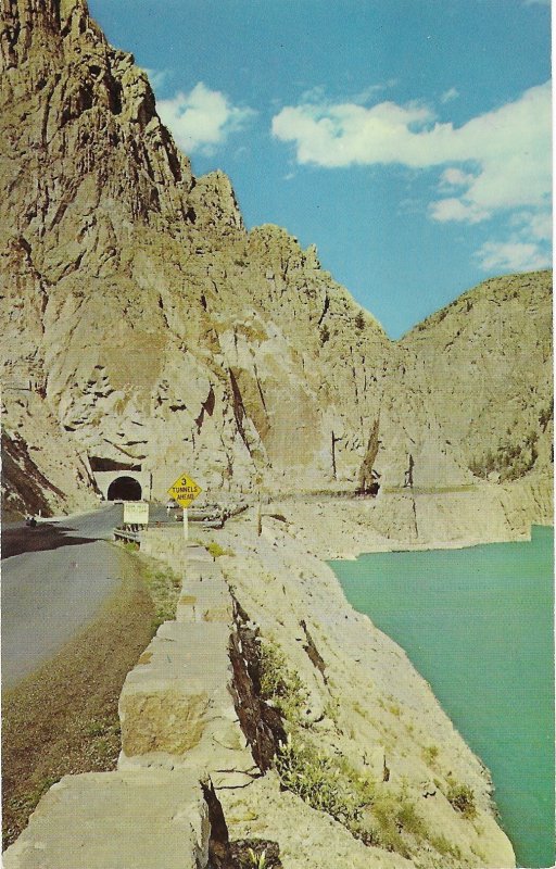 Shoshone Canyon Tunnel 8 Miles West of Cody Wyoming