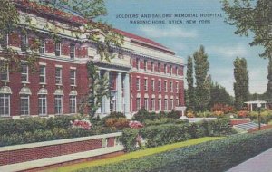 New York Utica Soldiers And Sailors Memorial Hospital Masonic Home