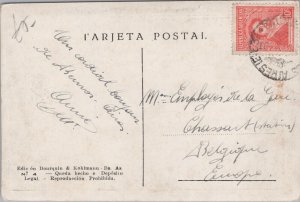 Argentina Buenos Aires Calle Florida y Diagonal Norte Vintage Postcard C138