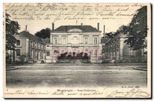 Old Postcard Montargis Under Prefecture