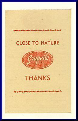 Grapette Bottling Co. Order Slip/Invoice, Springfield, Mi...