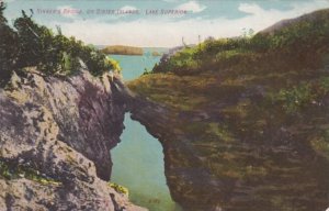 Wisconsin Lake Superior Singer's Bridge On Sister Islands 1910