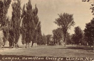 Circa 1912 Hamilton College Campus, Clinton, New York RPPC