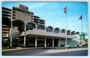 SAN JUAN, Puerto Rico ~ LA CONCHA HOTEL 1962 - ca 1950s Taxi Cabs Postcard