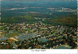 MD Maryland FORT MEADE HEIGHTS Military Living Quarters AERIAL VIEW 4X6 Postcard