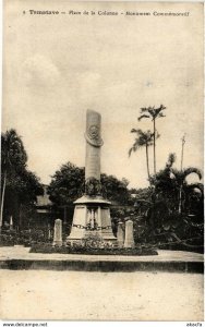 CPA AK Tamatave- Place de la Colonne,Monument Commemoratif MADAGASCAR (819091)