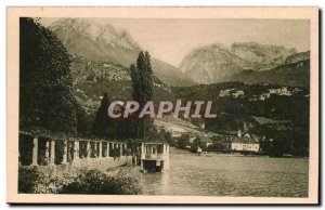 Surroundings of & # 39Annecy Old Postcard Talloires The edges of the lake and...