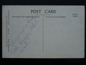 WW1 Alliance Series WE MUST LOVE OUR NEIHBOURS Fred Spurgin 1915 Postcard