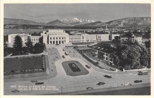 B93750 geneva le palais des nations switzerland real photo geneve