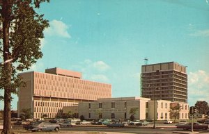 Vintage Postcard New City Hall Square Historic Landmark Norfolk Virginia VA