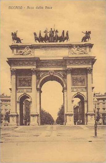 Italy Milano Arco della Pace