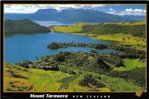 B90008 lake okareka and mount tarawera new zealand