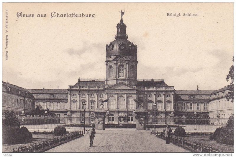 Konigl. Schloss, Gruss Aus Charlottenburg (Berlin), Germany, 1900-1910s