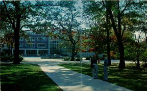 East Lansing, Michigan - The Library at Michigan State University - c1960