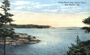 Great Head Bar Harbor ME Unused