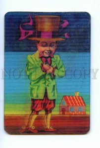 498256 1984 Batanin cartoon Miracles sieve illusionist circus 3D CALENDAR