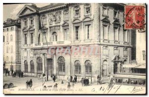 Old Postcard Marseille City Hall XVI century