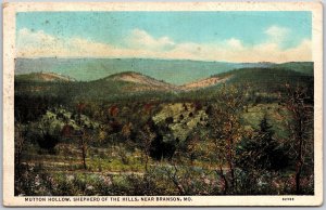 1931 Mutton Hollow Shepherd Of The Hills Near Branson Montana Posted Postcard