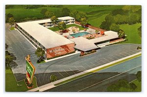 Holiday Inn Cheyenne Wyoming Aerial View Postcard