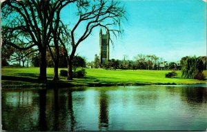 Cleveland Tower Princeton University NJ New Jersey Chrome Postcard A6