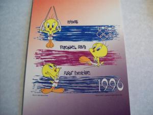 USA Olympics - Looney Tunes 1996 /  Unused Postcard