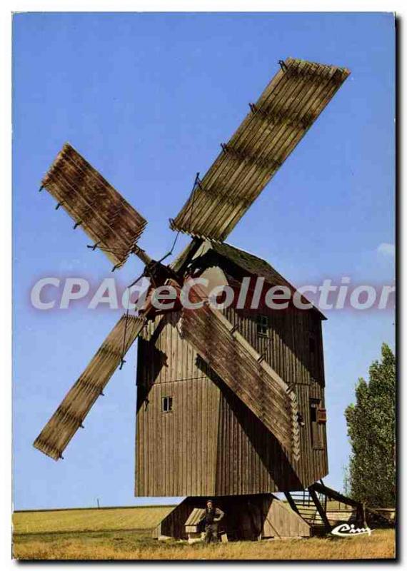 Postcard Modern Ouarville Mill