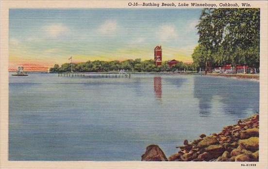 Wisconsin Oshkosh Bathing Beach Lake Winnebago