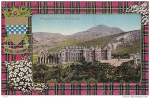 Coat Of Arms, Holyrood Palace, EDINBURGH, Scotland, UK, 1910-1920s