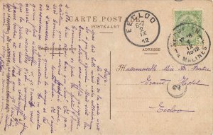 Belgium WAVRE - Establishment of the Ursulines - Classroom interior 1912