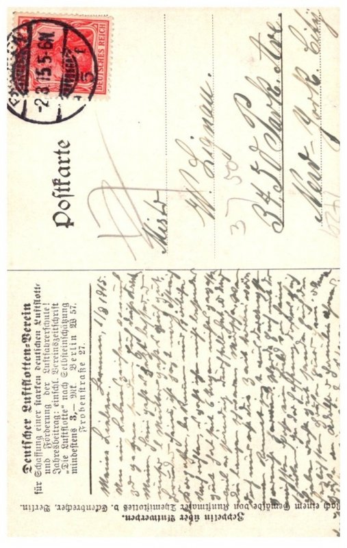 Germany Deutfdhdr Lufthotten Belrein