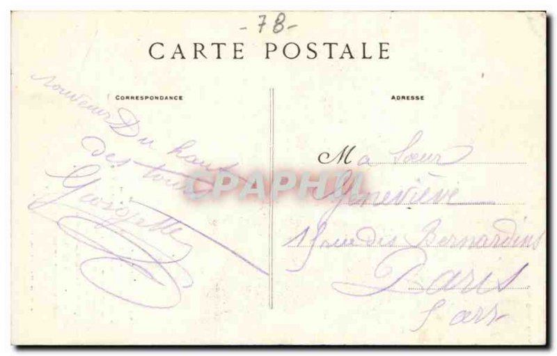 Montfort l & # 39amaury Old Postcard Dungeon William of Hainault Tower & # 39...