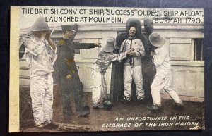 Mint USA Picture Postcard Embrace Of The Iron Made  British Convict Ship