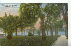 America Postcard - Glimpse of Lake Lucerne - Orlando - Florida - Ref TZ8139