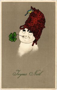 PC MERRY CHRISTMAS FANTASY SNOWMAN WINTER (a33734)