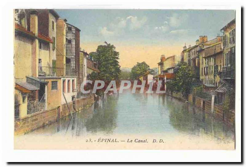 Epinal Old Postcard Channel