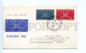 419006 Ireland 1963 year EUROPA CEPT First Day COVER