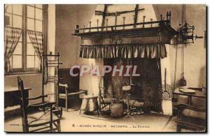 Old Postcard Folklore Museum Bayonne Basque cuisine