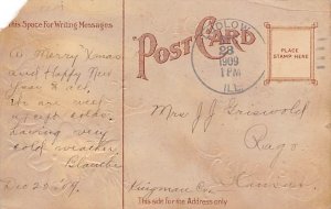 Calendar 1910 Postcard