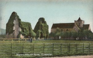 Sussex Postcard - Boxgrove Priory and Church, Chichester   RS23444