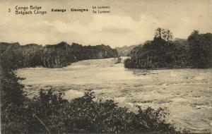 belgian congo, KATANGA KISENGWA, Lomami River (1920s) Postcard (03)