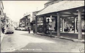 shropshire, MARKET DRAYTON, Cheshire Street (1965) RPPC