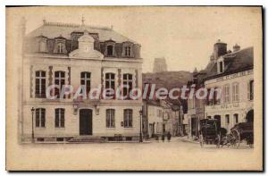 Postcard Old St Julien du Sault Yonne The City Hotel