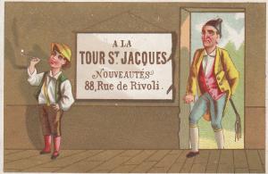 Tour St. Jacques Noveates - Boy Caught Smoking Card