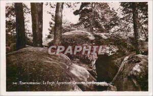 Modern Postcard Fontainebleau La Foret Apremont Gaverne Brigands