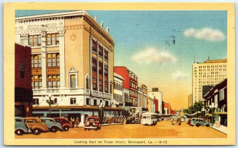 M-44435 Looking East on Texas Street Shreveport Louisiana USA