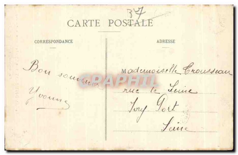 Old Postcard Grand Pressigny The dungeon