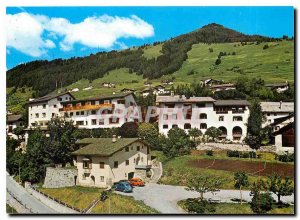 Postcard Modern Hotel Guardaval Bad Scuol Tarasp Vulpera