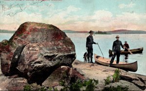 Fishing Half An Hours Catch Temagami Region Canada 1906