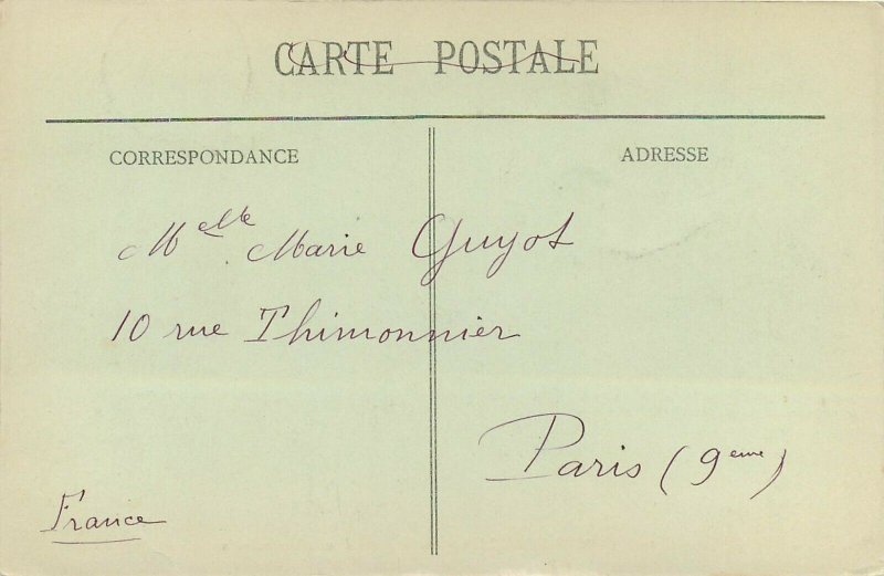 French Congo types pahouins natives recuitment 1912 TCV stamp