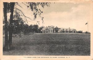NY, New York    LODGE AT HOWE CAVERNS   Schoharie County   ALBERTYPE Postcard